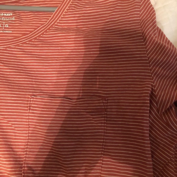 pink striped old navy tee - Picture 6 of 6